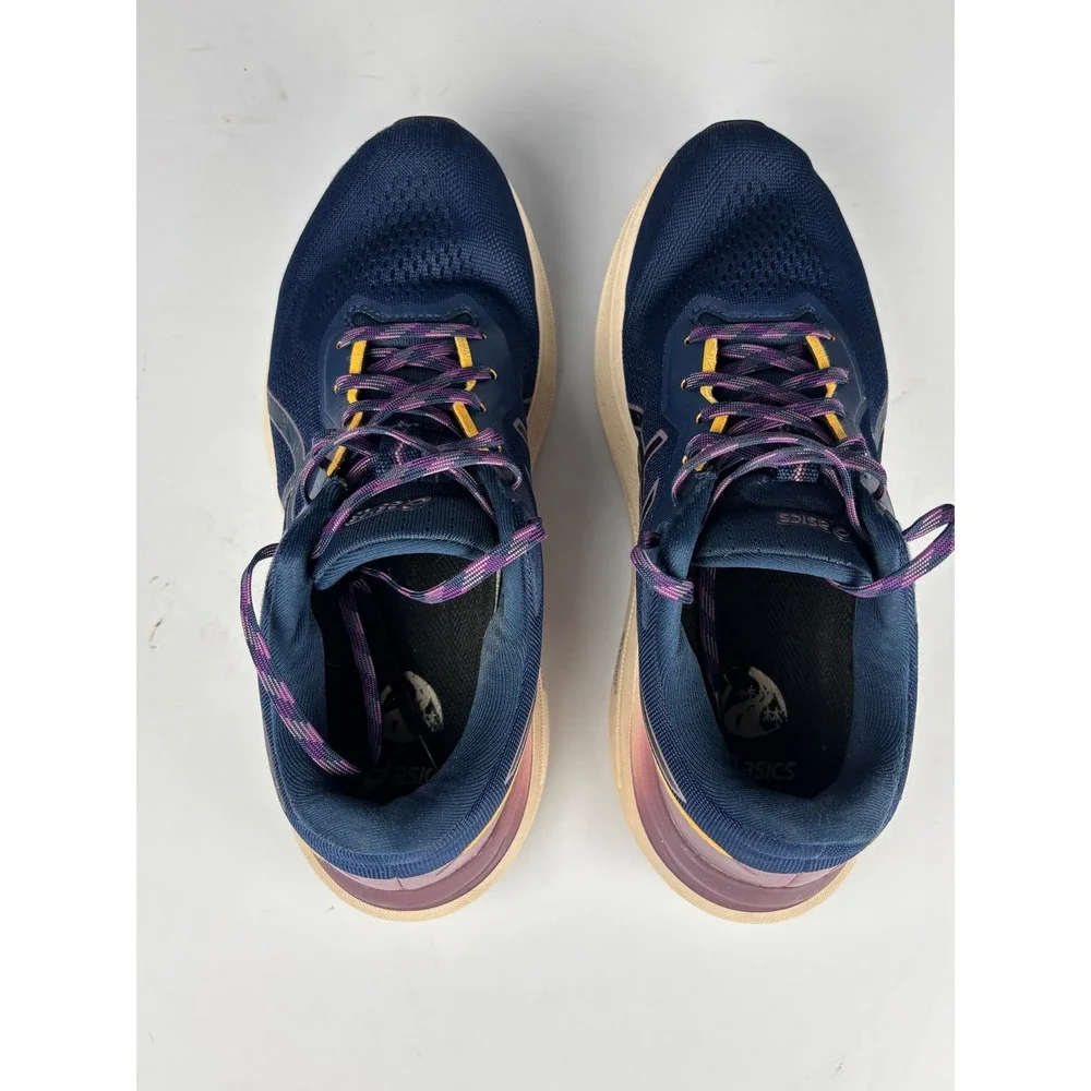ASICS GT-1000 13 Running Shoes PureGEL FlyteFoam Size 9 Midnight Lilac 1012B747